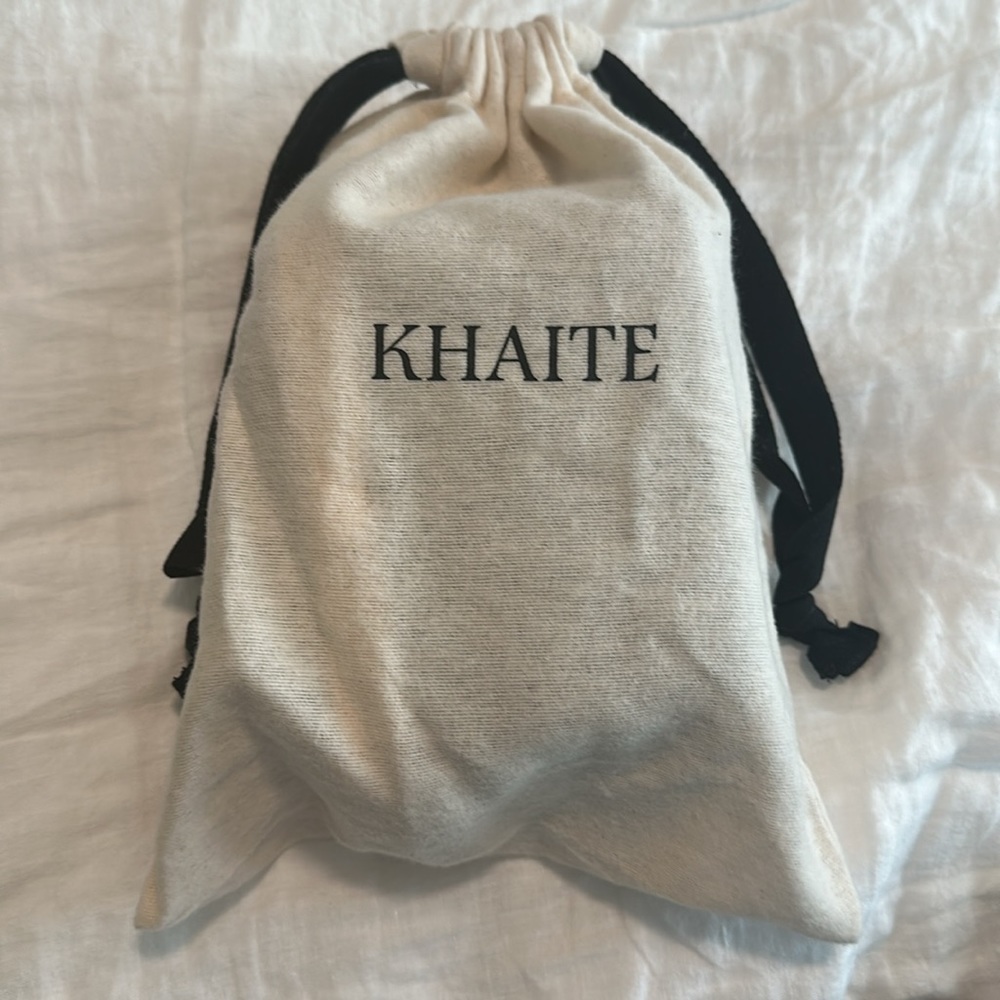 NWT Khaite Eloise Minaudière In Slate Suede - Picture 2 of 9